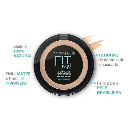 Pó Compacto Maybelline - Fit Me!